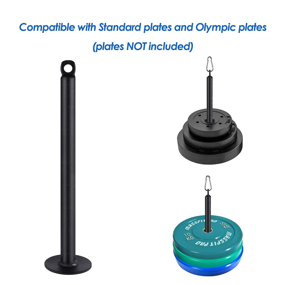 Weight Loading Pin For Cable Pulley Home Gym LAT Pull Training Attachment