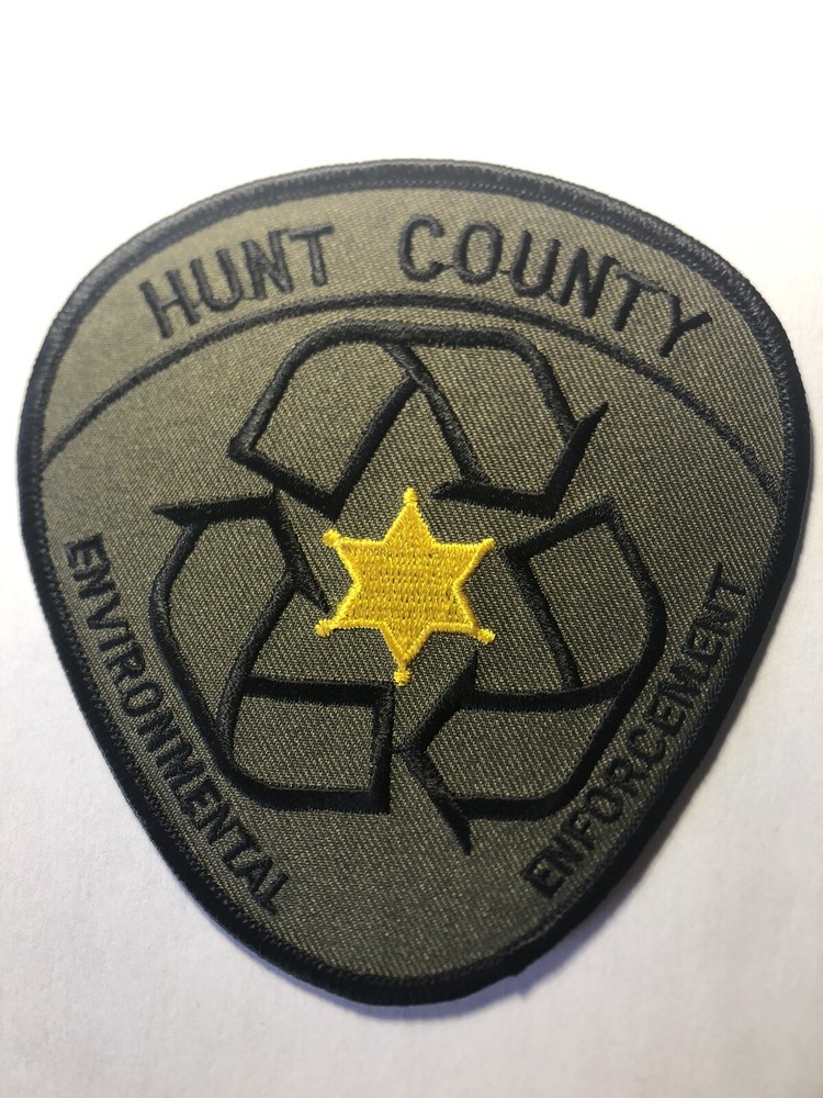 Hunt County Texas Environmental Enforcement Patch