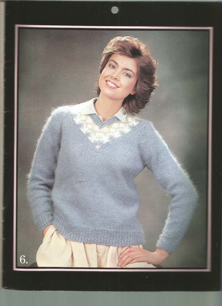 Vintage Knitting Patterns Pullovers Cardigans Leg Warmers Patons Susan Bates G09