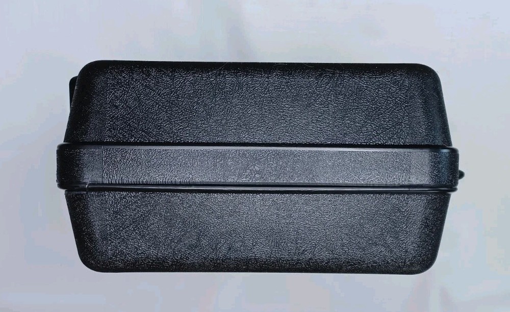 Platt 707 Black Plastic Hard Shell Case Pull Apart Foam Inside