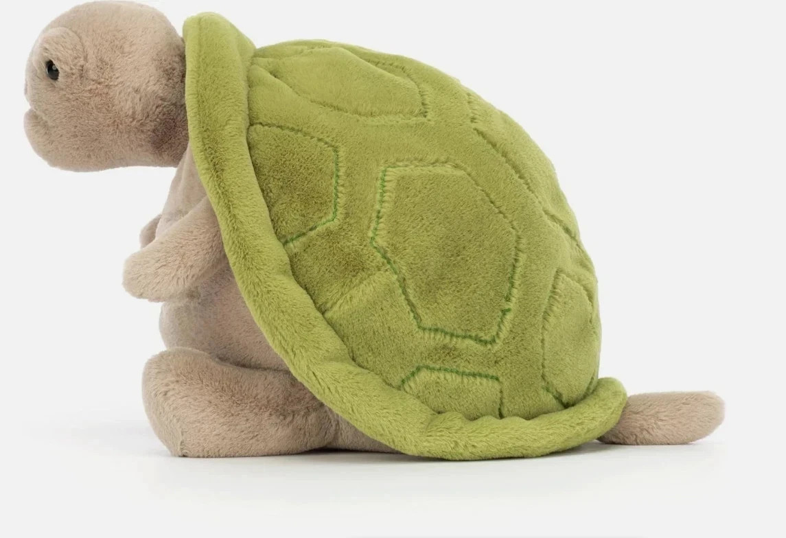 Jellycat Timmy Turtle Stuffed Animal: 11" Ultra-Soft Plush, Perfect Kids' Gift#