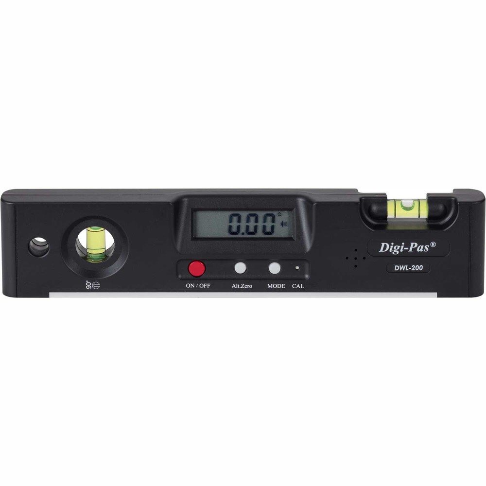 Digi-Pas DWL-200 Torpedo Digital Level 8"L x 2"W