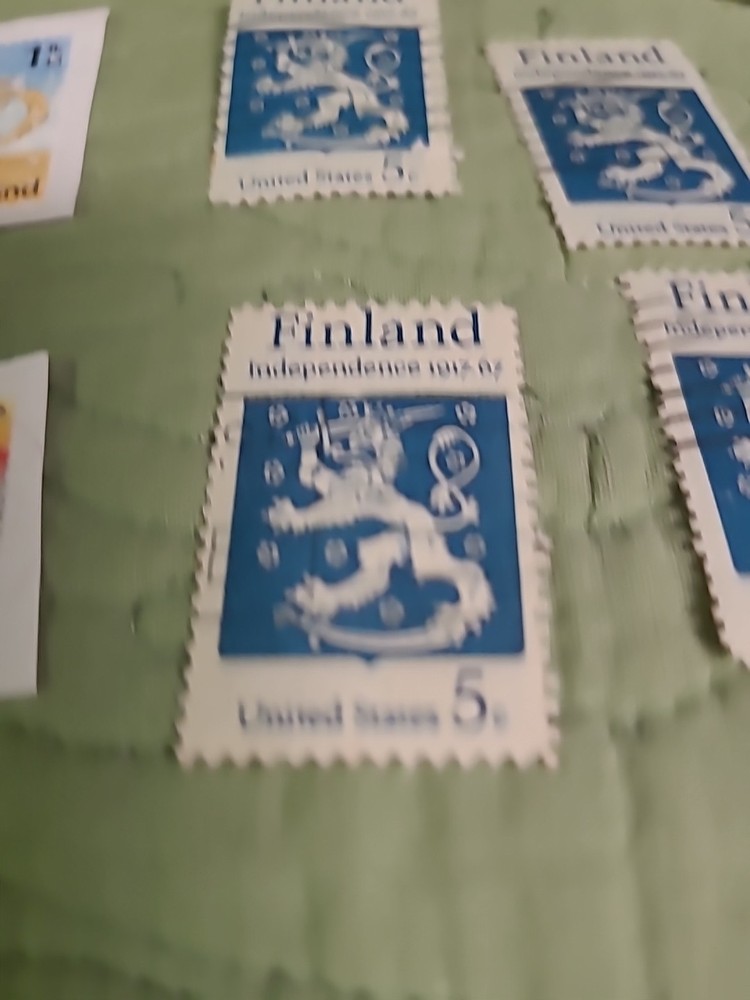12 Stamps Finland (ENVELOPE 29)