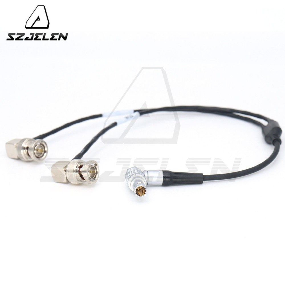 5Pin to BNC Timecode Input Output Cable for Sound Devices Ambient Lockit to Zoom
