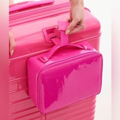 Beis Barbie The Cosmetic Case In Barbie Pink Limited Edition