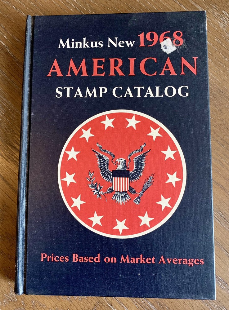 Minkus New 1968 American Stamp Catalog HC Book Hardback