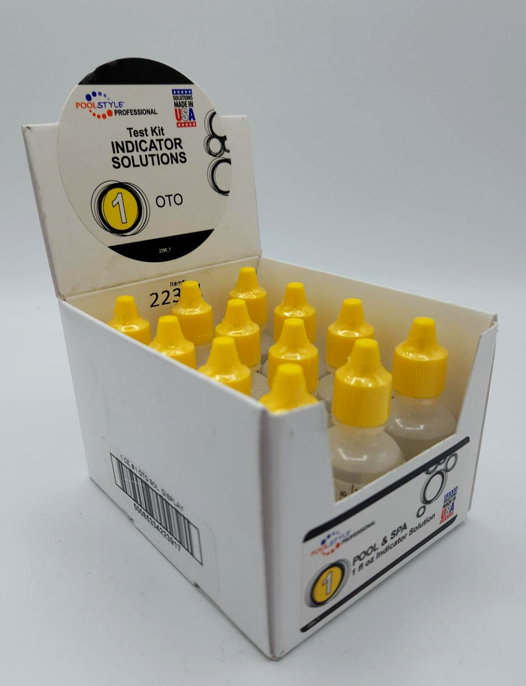 CHLORINE/BROMINE TEST KIT SOLUTION, REAGENT #1 - 1OZ 2-PACK (POOLSTYLE - 22391)