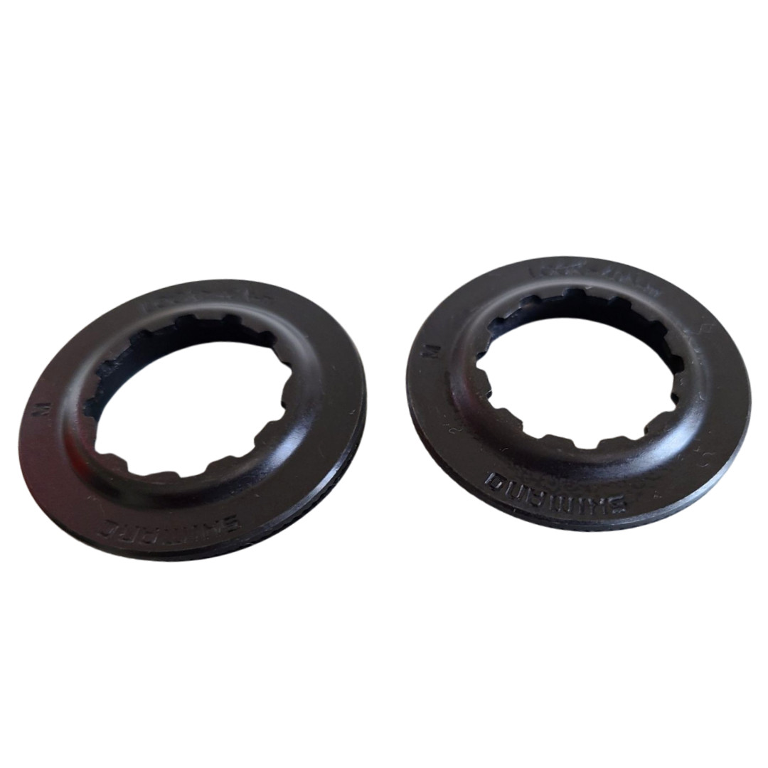 Shimano Centerlock Disc Brake Rotor Lock Ring Black MTB ROAD 2PCS MTB Fit Sram