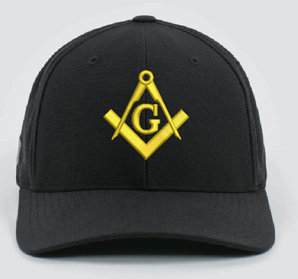Freemasons 3D Puff raised Embroidered Baseball Cap Masonic Symbol Adjustable
