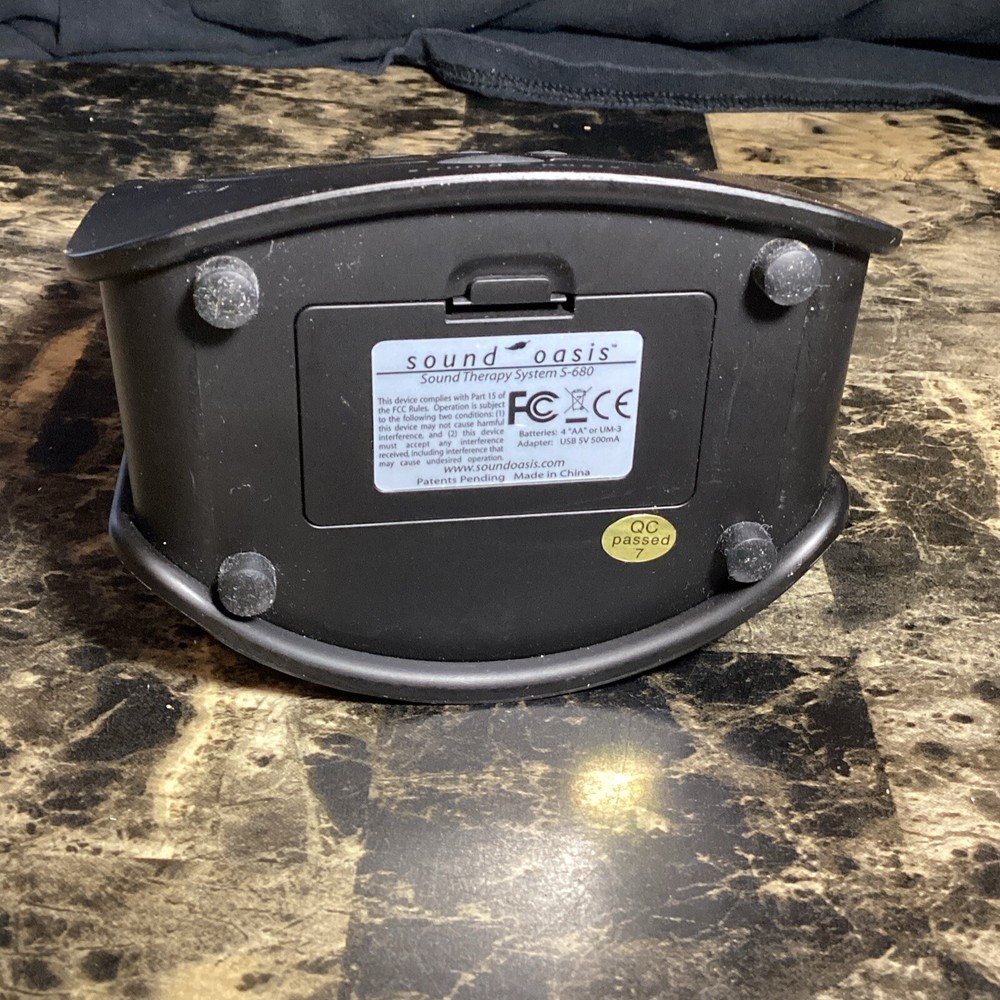 sound oasis sound therapy system S-680 Tested Working