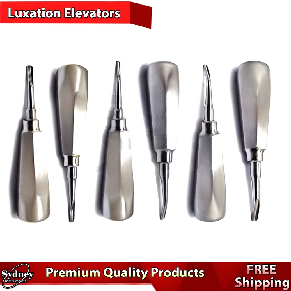 Luxation Root Elevators Oral Surgery Tooth Extracting Luxating Instruments