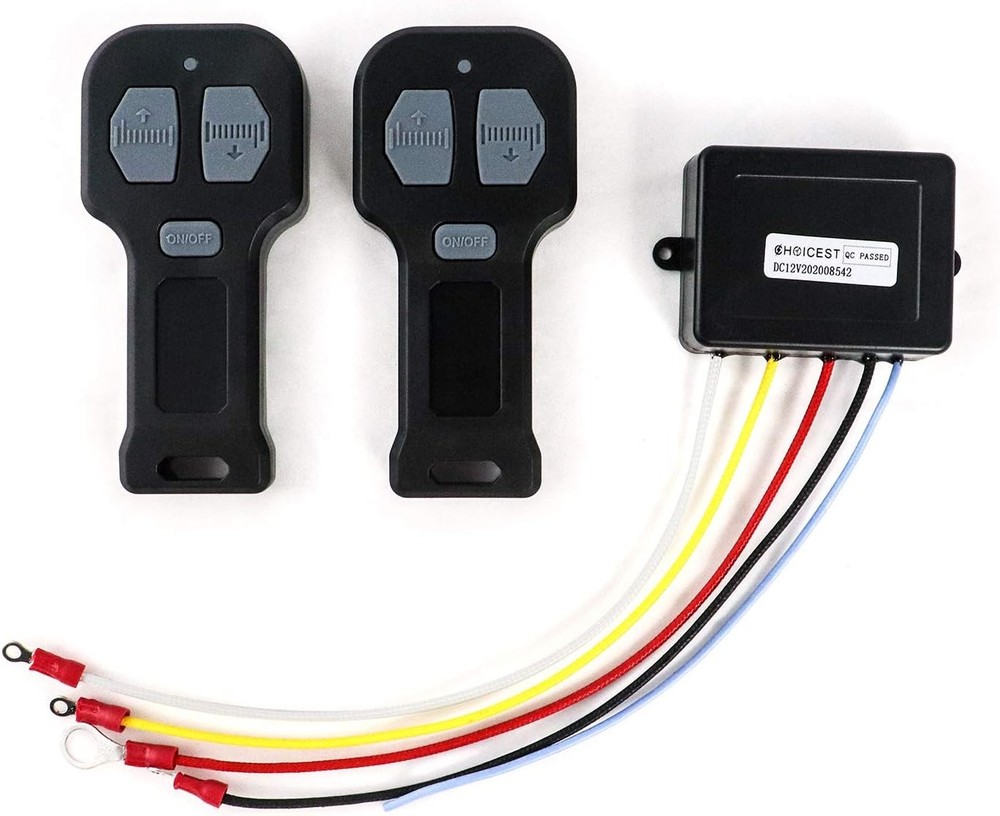 Wireless Winch Remote 12V Control 2 Pack Kit