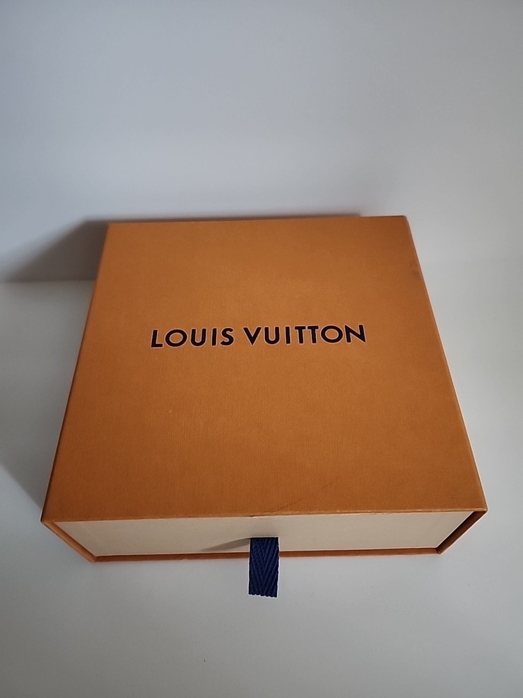 Authentic Louis Vuitton Slide Drawer Pull Out Empty Gift Box 6.5" x 6.5”x 2.5”