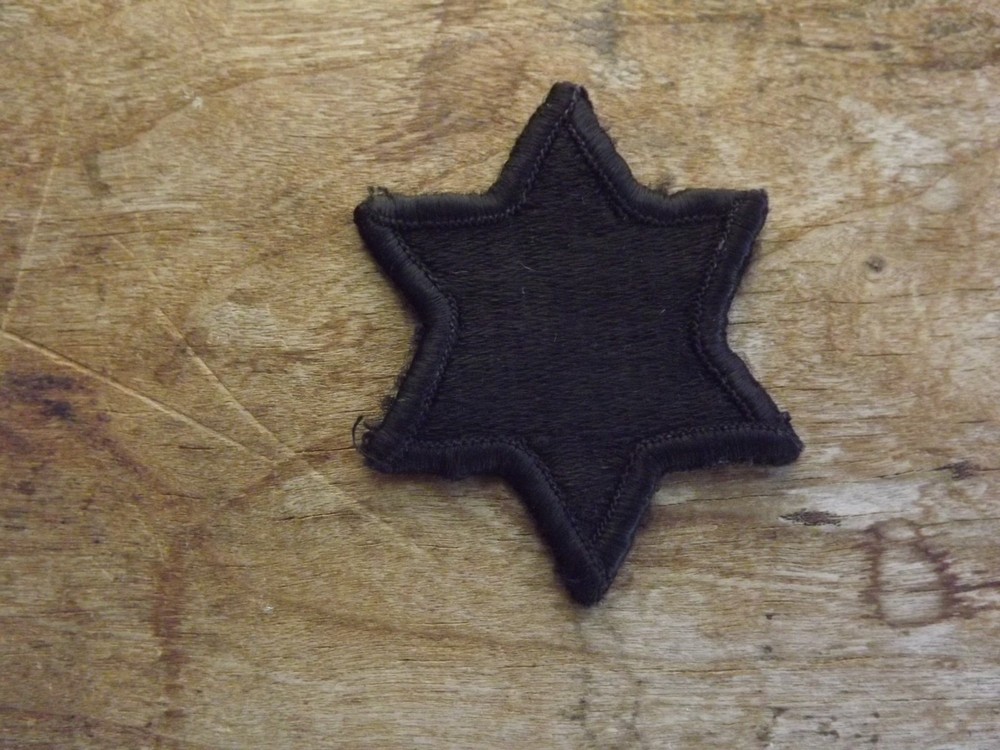 6th Infantry Division Patch, Subdued - INV# C777