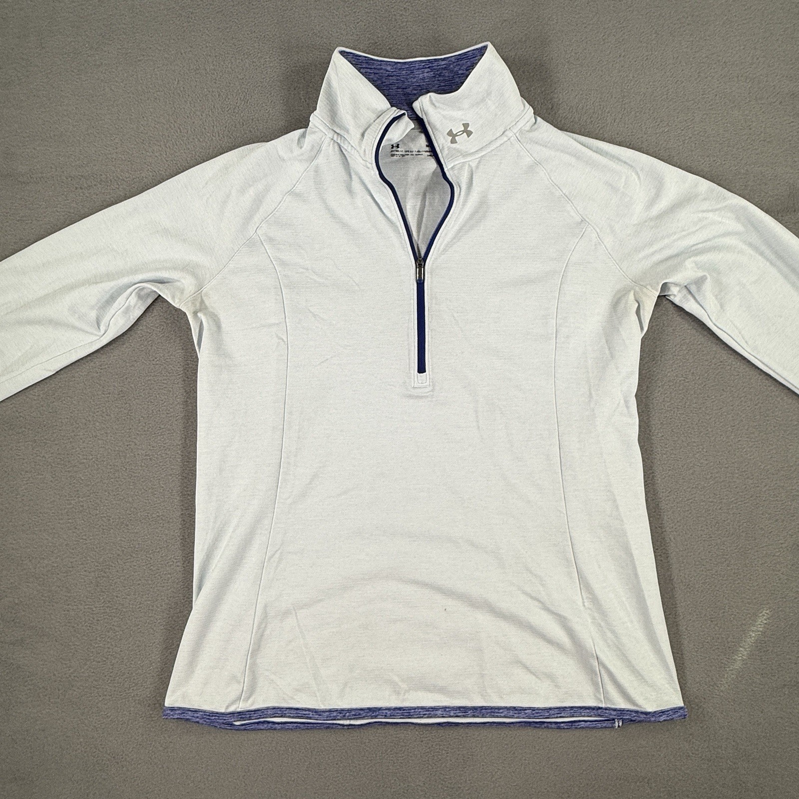 Under Armour Women’s Loose Heatgear 1/4 Zip Pullover,  Long Sleeve Medium