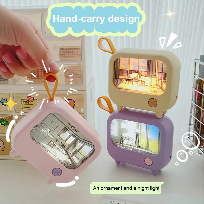 Kids Learning LED Night Light (Mini Desktop)