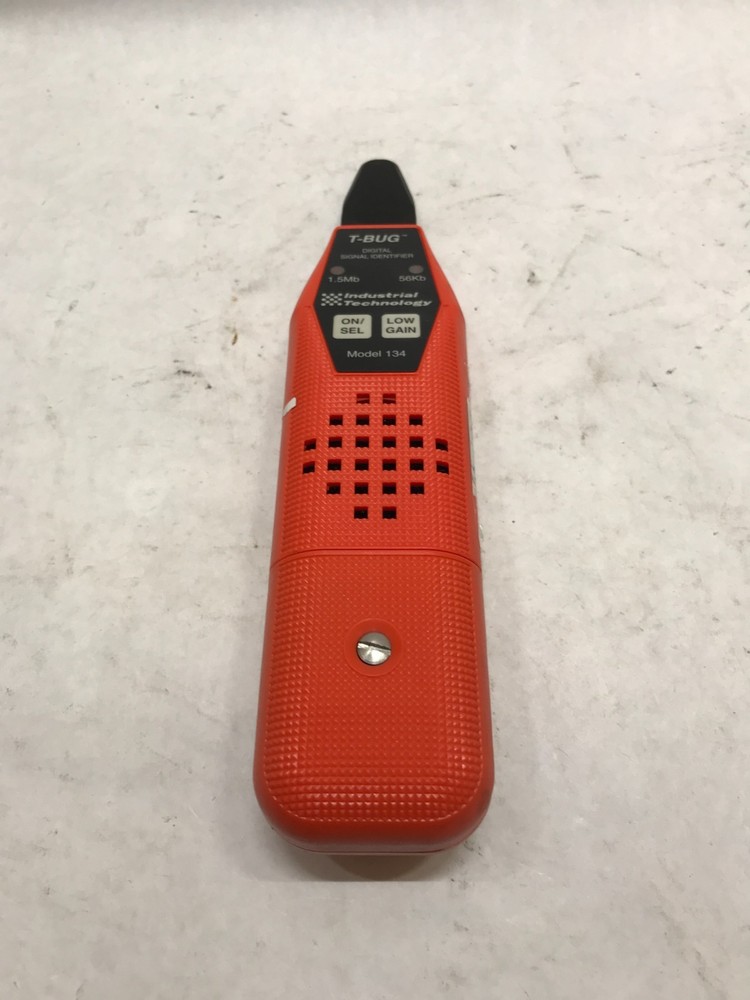 INDUSTRIAL TECHNOLOGY T-BUG DIGITAL SIGNAL IDENTIFIER MODEL 134 UNTESTED!!! - DW