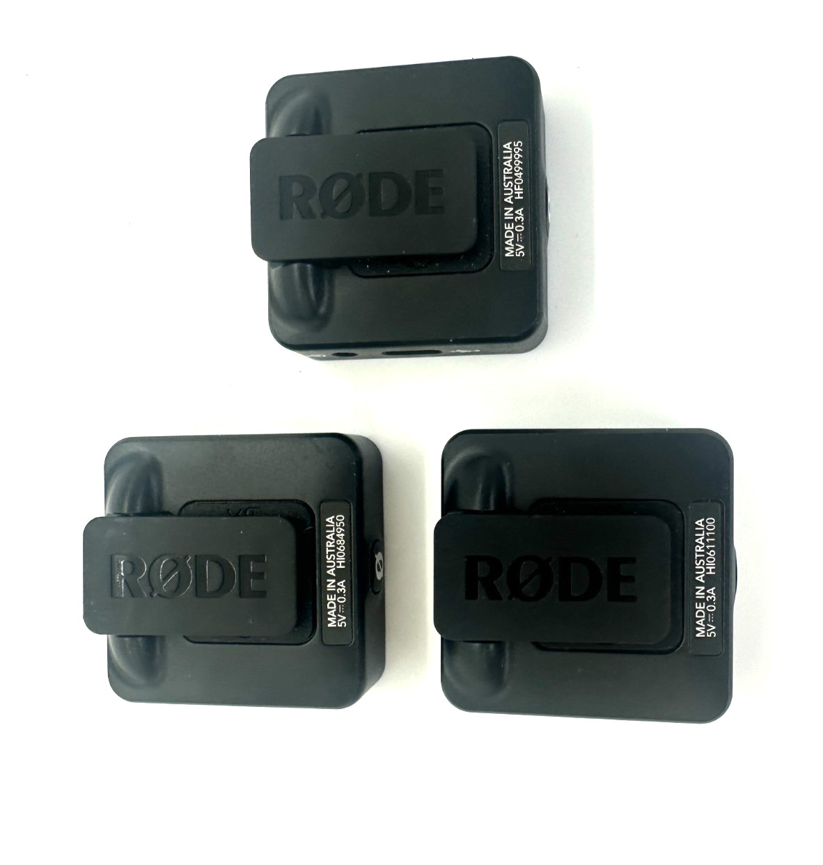 RØDE Wireless GO II Set - 2x Transmitters + 1x Receiver Unit Only, No Accessorie