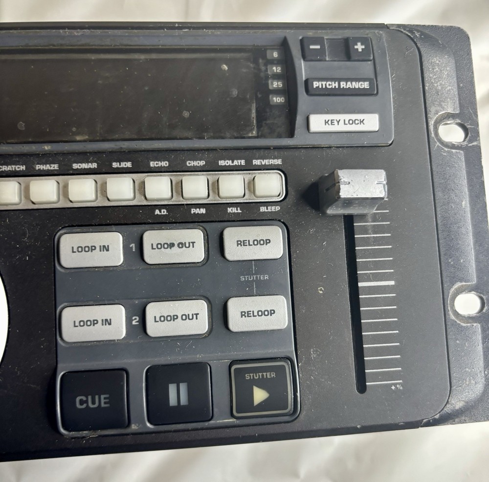 Numark CDN-90 Professional Dual Rackmount CD Player Parts Only Untested