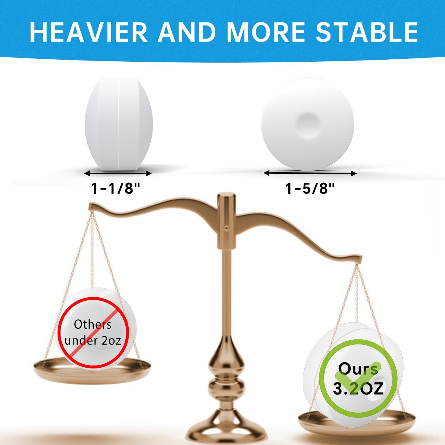 Shower Curtain Weights - Silicone Fully Wrapped Rustproof Shower Curtain Magnets