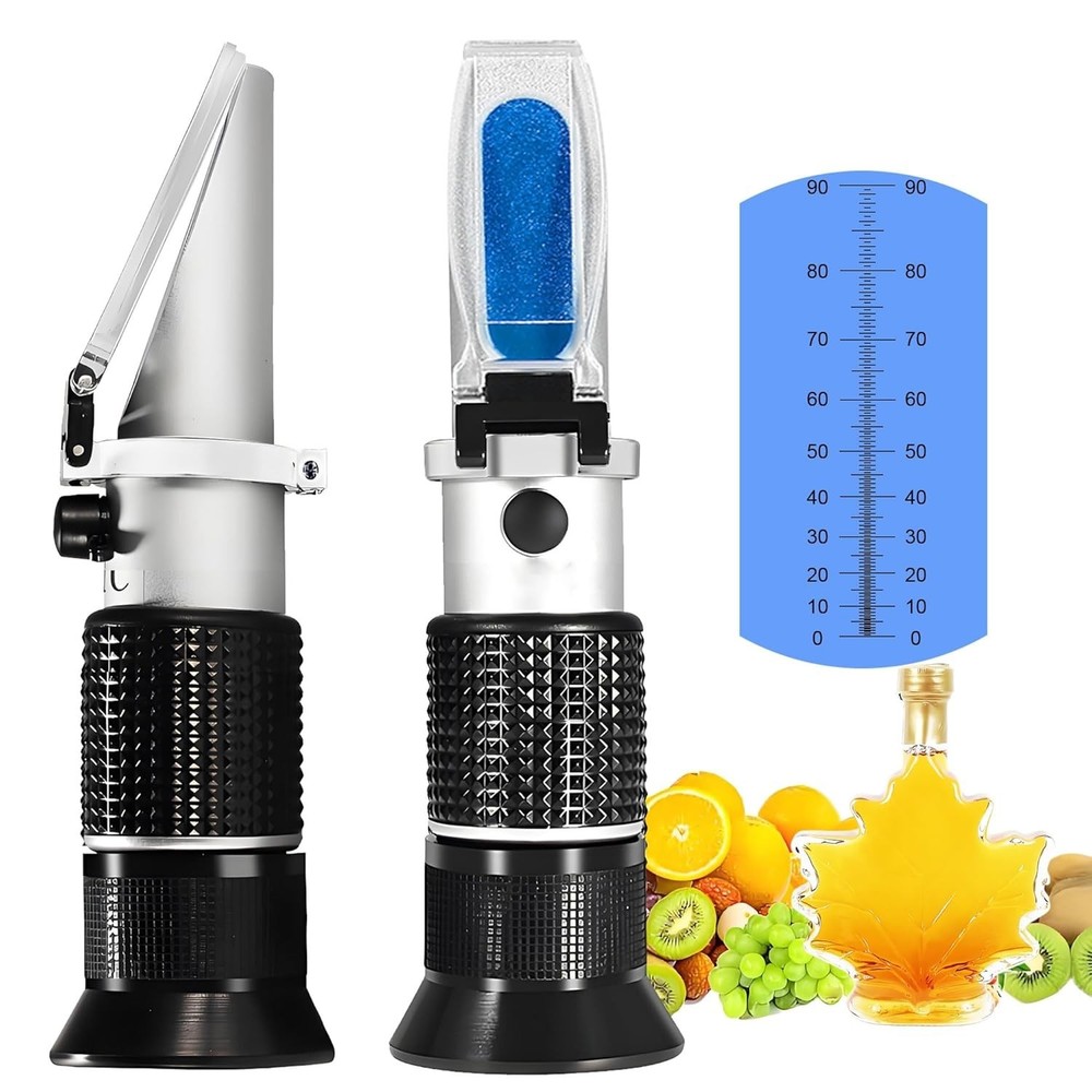 Professional Handheld Refractometer with Automatic Temperature Compensation