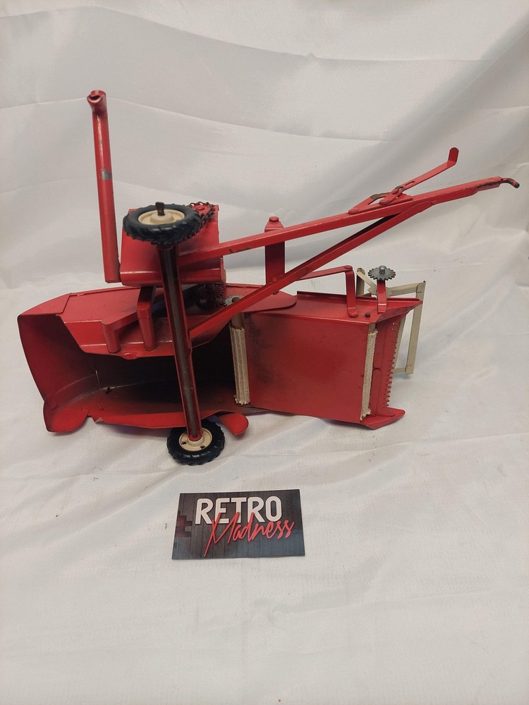 Vintage Tru Scale Chain Drive Pull Harvest Combine Implement