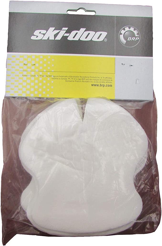 Ski-Doo Modular 1/2/3 Helmet Absorbent Pads - White - One Size