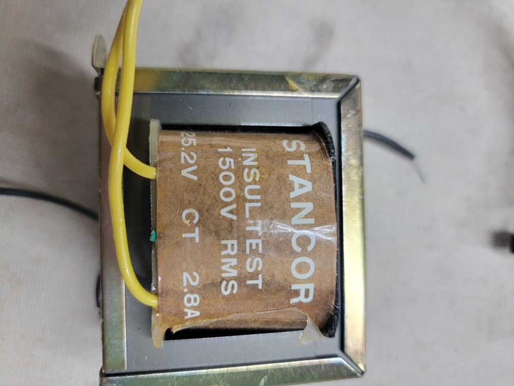 Stancor G-8388  25.2 Volt Transformer NOS