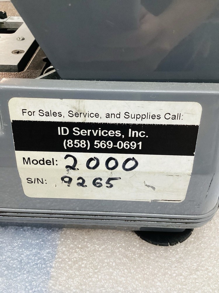 ADDRESSOGRAPH NEWBOLD Model 2000 ELECTRIC CARD IMPRINTER
