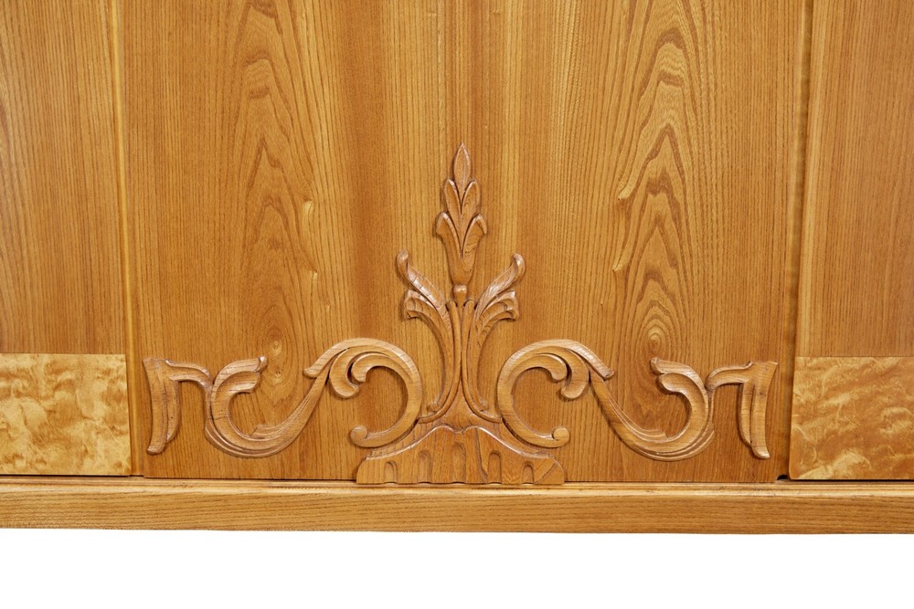 MID 20TH CENTURY SWEDISH ELM SIDEBOARD