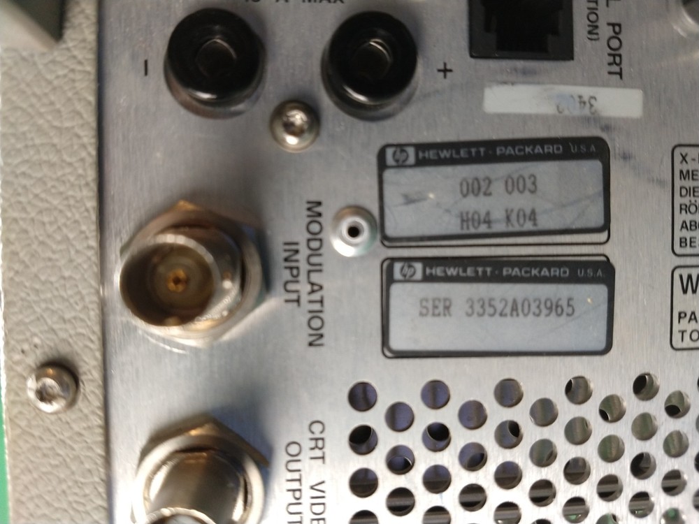 hp model 8920A RF communications tester - Used