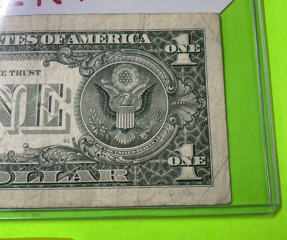 2013 B Duplicate Serial Error $1 B 08831490* FW Fancy Serial Numbers Star Note