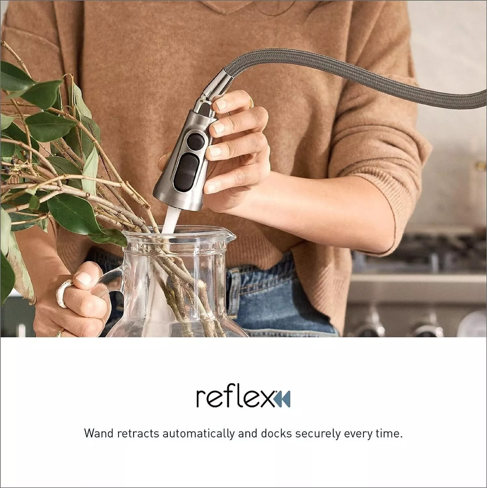 🆕 Moen 5965SRS ALIGN Pull-Down Reflex Kitchen Bar Prep Faucet - Stainless $529