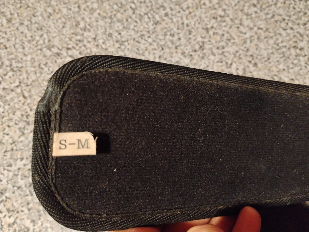 Welder Weight belt Size Small-medium Black