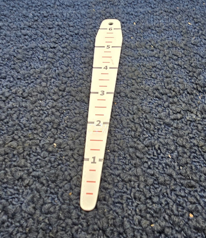 HORSCH 6" RULER WHITE
