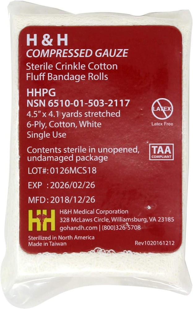 Ever Ready First Aid Bleeding Control - Basic Components Kit Stop Bleeding