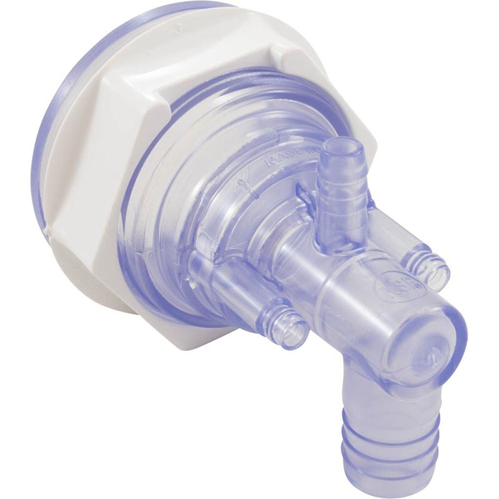 Jet Body, WW Poly Storm, a3/8"b, w3/4"b, Thd, Clear