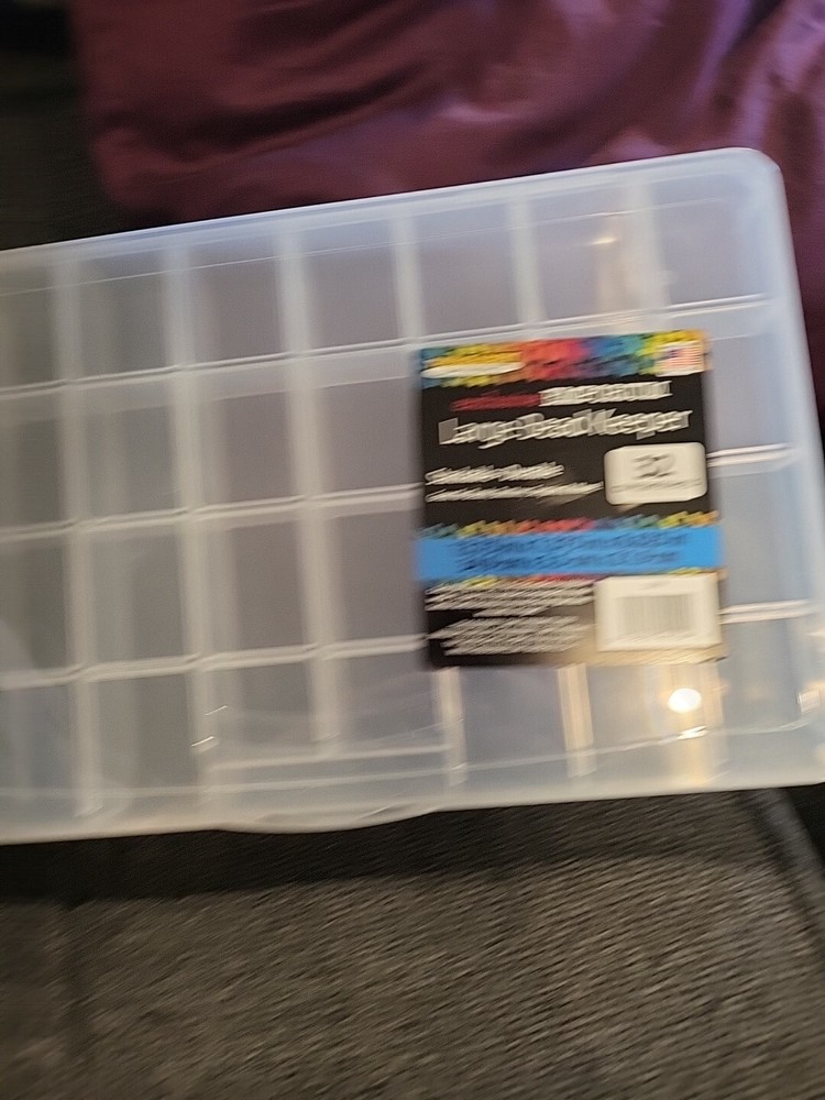 The Beadery 32 Compartment Storage Box