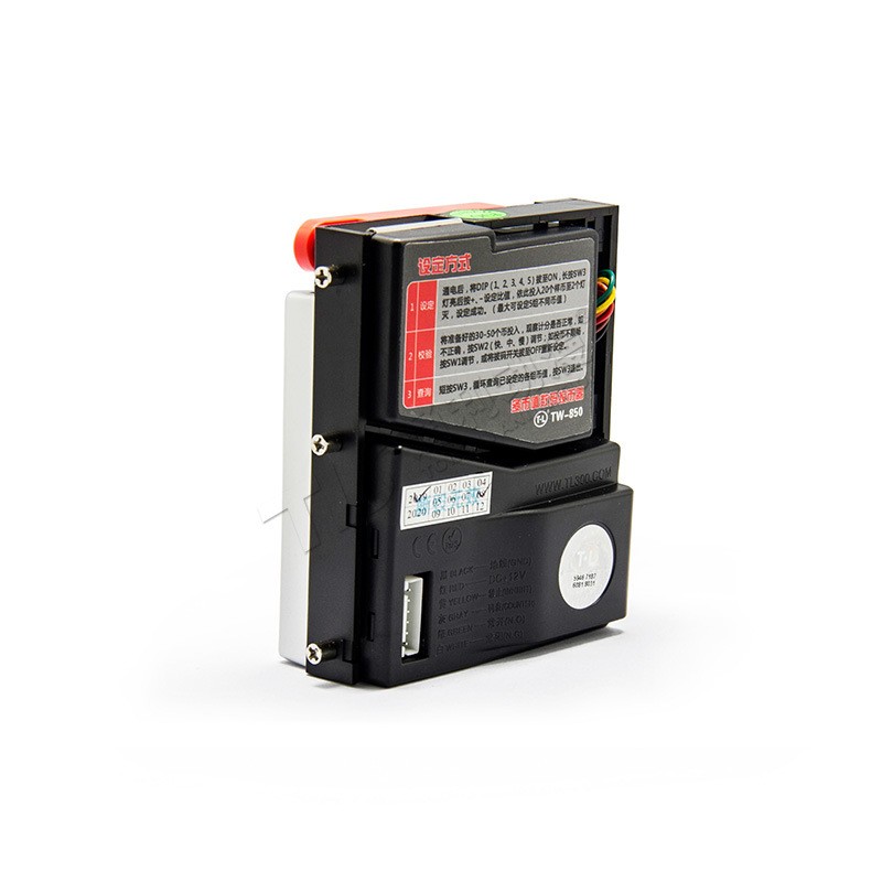 DC12V TW-850 Top Entry Multi Digital Coin Acceptor Selector for Vending Machine