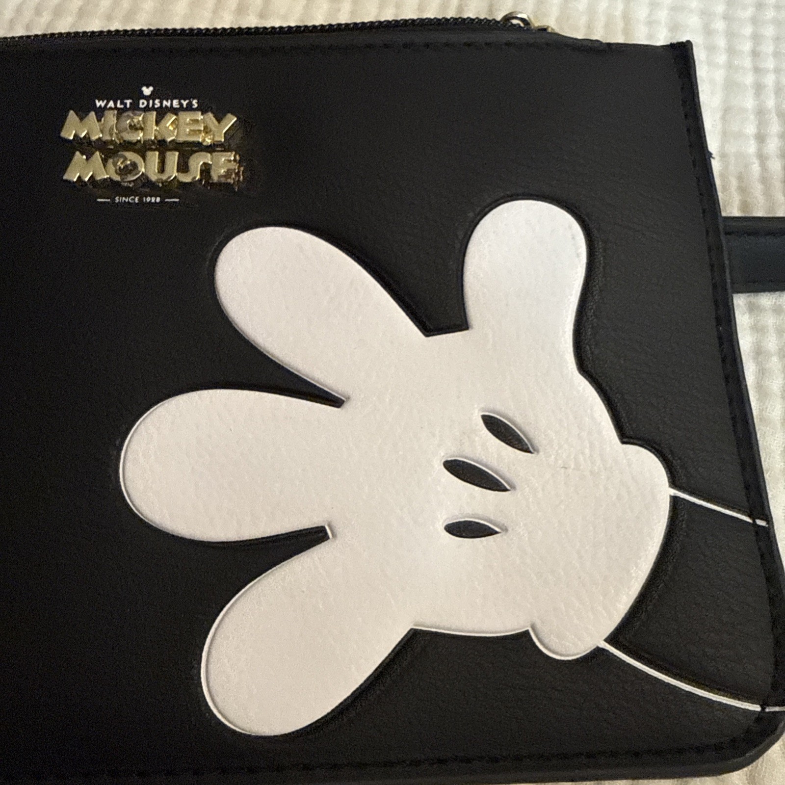 Bioworld Mickey Mouse Glove Hand Belt Bag Purse 90 Years Of Mickey NEW