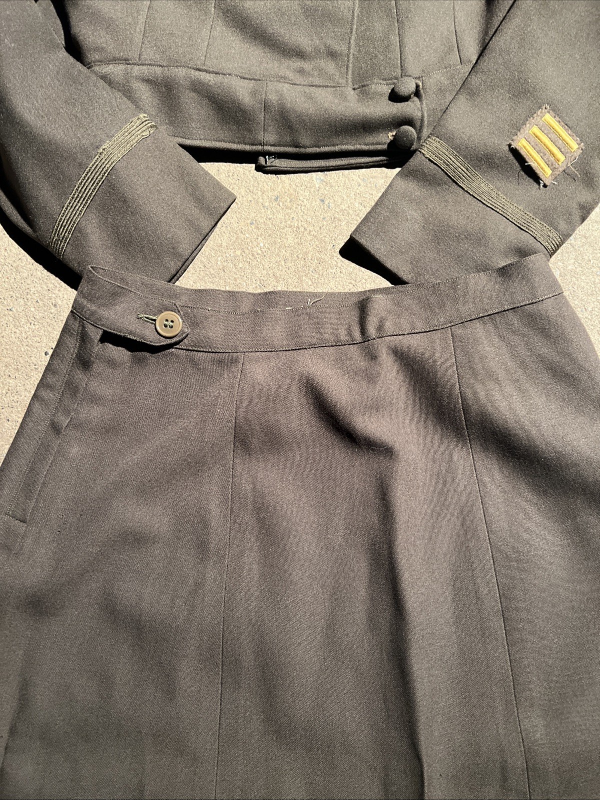 WW2 US Army Women’s Officer Uniform Set OD ETO Named (FF434