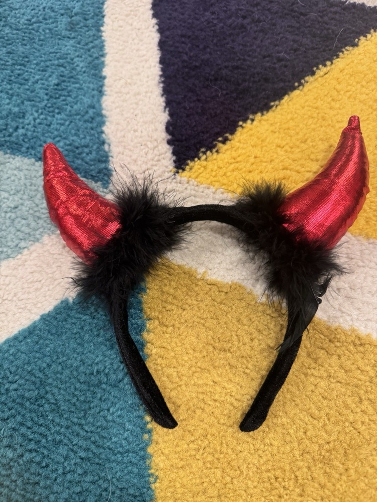 Devil Horns Headband Costume Accessory