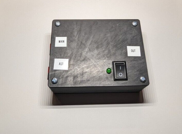 Backup power transfer switch, 45A Battery Backup DC Switching System PWRgate