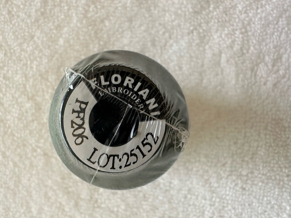 Floriani Machine Embroidery Thread. PF206. Lot: 25152