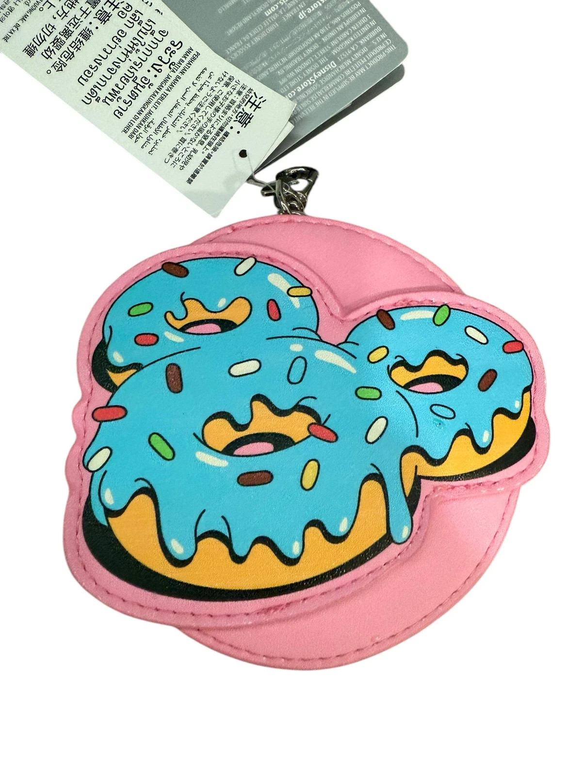 NEW Disney Parks Mickey Snacks Donut Reusable Packable Tote