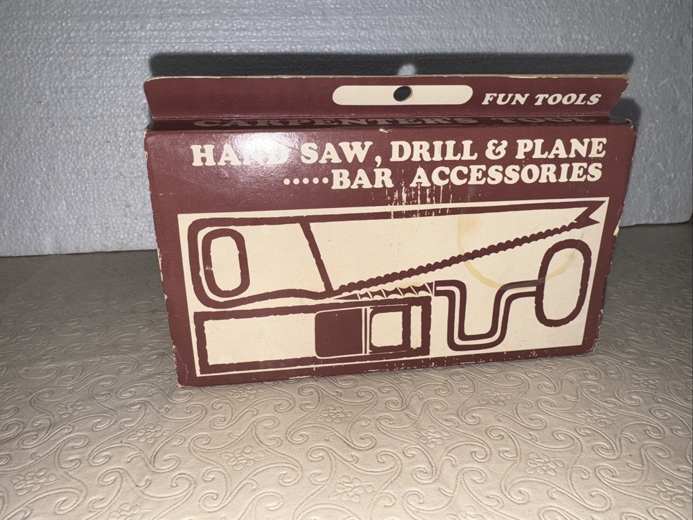 CARPENTER TOOLS BAR ACCESSORIES SET Vintage MCM (D8)