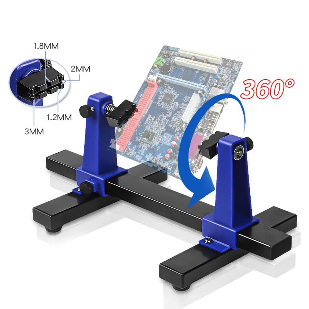 Adjustable Circuit Board Holder PCB Holder Auxiliary Clamp Soldering Assembly