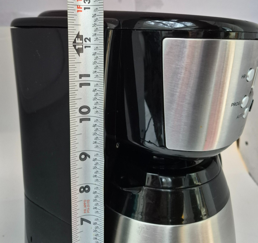 BLACK+DECKER 12 Cup Thermal Coffee Maker CM2036SC Programmable Digital - Tested