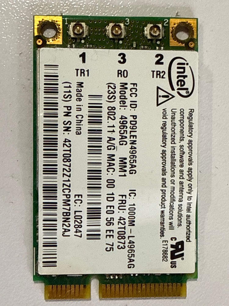 Intel 4965AG MM1