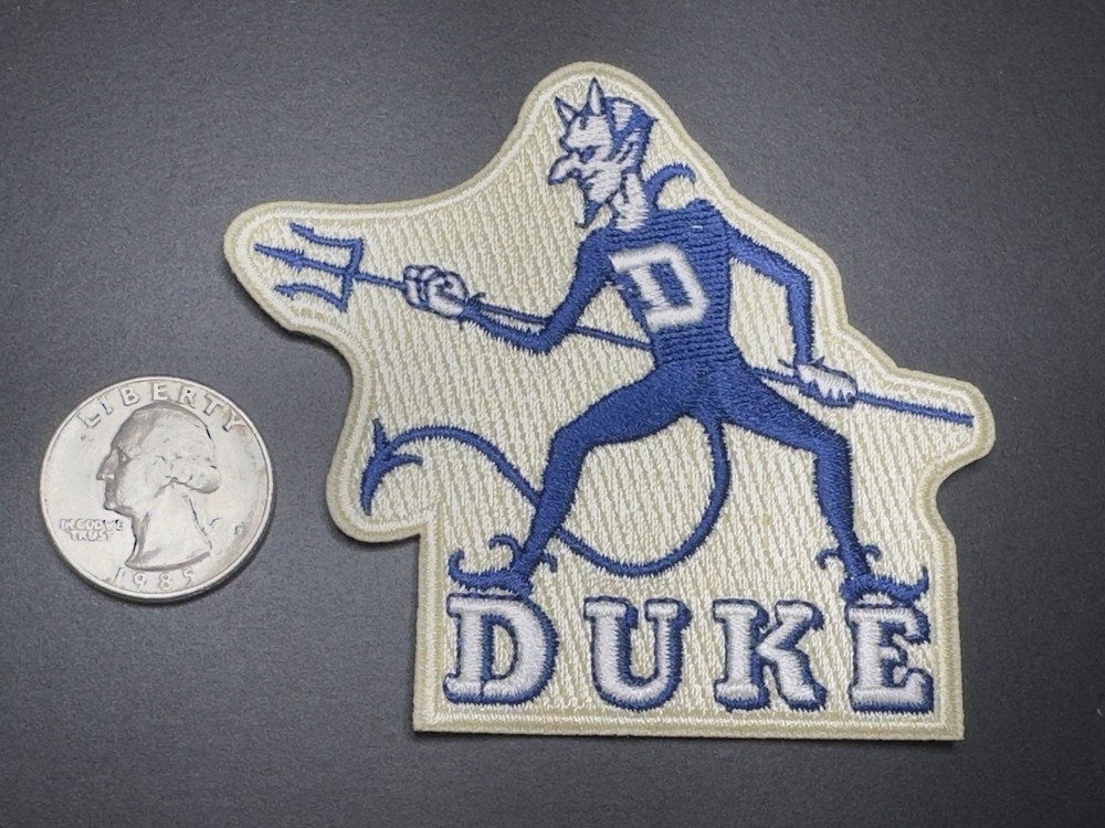 Duke University Blue Devils Embroidered Iron On Patch